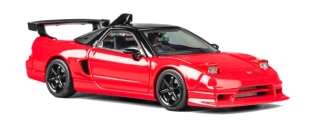 Honda Custom NSX Race Car metallic red 1:64 Microturbo