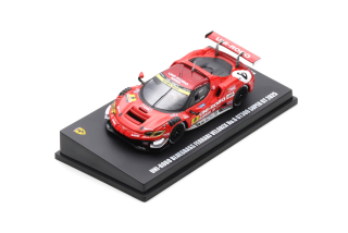 Ferrari 296 GT3 UNI-ROBO BLUEGRASS Ferrari Velorex #6 Y.Katayama/R.Mehri Muntan GT300 Super GT 2025 1:64 Look Smart Models