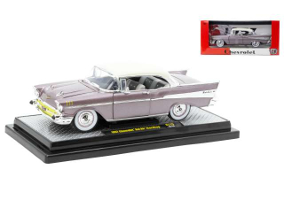 Chevrolet Bel Air Hardtop 1957 pink 1:24 M2 Machines