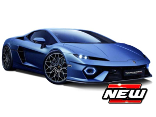 Lamborghini Temerario blue 1:24 Bburago