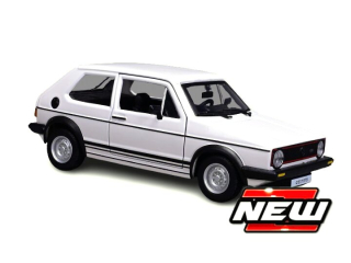 Volkswagen Golf MK 1 1979 Limited Edition white 1:24 Bburago