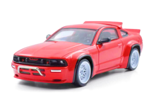 Ford Mustang Pandem red 1:64 ModelModel