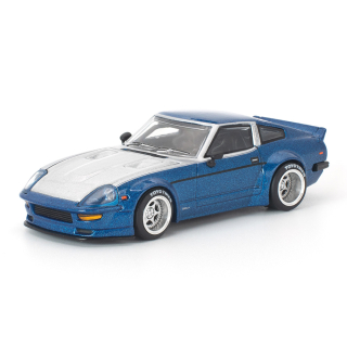 Datsun 280ZX PANDEM blue 1:64 Pop Race Limited