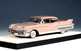 Cadillac Fleetwood Sixty Special 1958 meridian taupe 1:43 Stamp Models