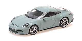 Porsche 911 992 S/T 2023 green metallic 1:43 Minichamps
