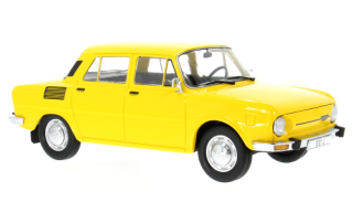 Škoda 100 1969 yellow 1:18 MCG Modelcar Group