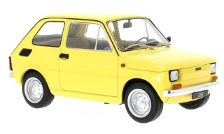 Fiat 126 1972 yellow 1:18 MCG Modelcar Group