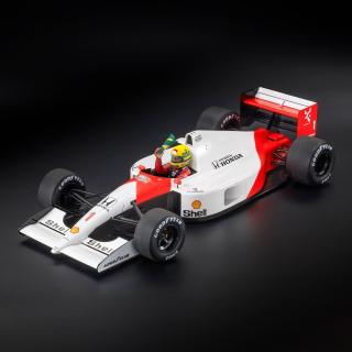 McLaren MP4/6 #1 A.Senna Pole Position and Winner Brazilian GP 1991 with Pilot Figure 1:12 GP Replicas