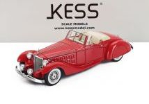Packard Bayliff 1107 Roadster Open 1949 red 1:43 KESS Model