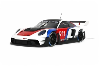 Porsche 911 GT3 R 2023 rennsport white 1:18 GT Spirit