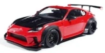 Toyota GR86 Liberty Walk Body Kit 2024 red 1:18 Solido