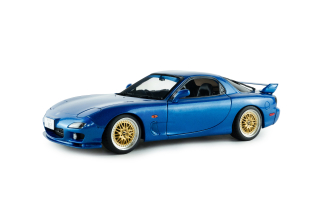 Mazda RX7 FD3S 1999 innocent blue mica 1:18 Solido