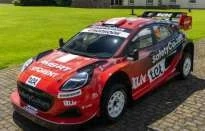 Ford Puma Rally1 Hybrid #22 Sesks/Francis Delfi Rally Estonia 2025 1:18 Solido
