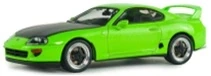Toyota Supra MK.4 Solido Works 2001 neon green 1:43 Solido