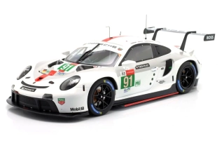 Porsche 911 991-2 RSR-19 Team Porsche GT #91 Bruni/Lietz/Makowiecki 24H Le Mans 2021 1:18 Ixo Models