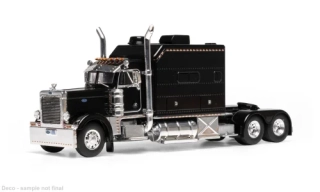 Peterbilt 379 Custom Tractor Truck 3-Assi 2002 black 1:64 Ixo Models