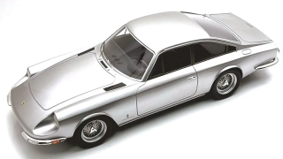 Ferrari 365 GT 2+2 1967 silver metallic 1:18 Tecnomodel