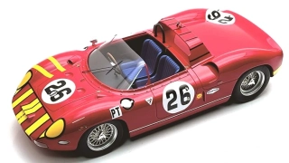 Ferrari 330P #26 Grossman/Hudson 12H Sebring 1965 1:18 Tecnomodel