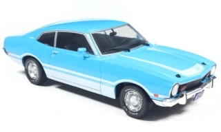 Ford Maverick 1974 light blue/white 1:24 WhiteBox
