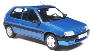 Citroen Saxo 1997 blue 1:24 WhiteBox