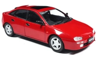 Mazda 323 F 1993 red 1:24 WhiteBox