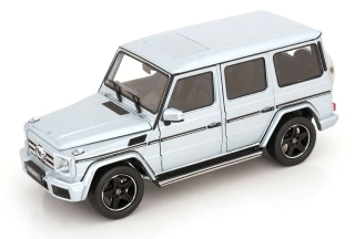 Mercedes-Benz G-Class W463 silver 1:18 iScale
