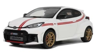 Toyota GR Yaris TGR Italy Limited Edition 2024 pure white 1:18 OttOmobile