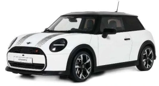 Mini Cooper S 2025 nanuq white 1:18 OttOmobile