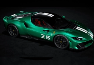 Ferrari 296 Speciale Verde Nurburgring showcar 1:43 B.B.R.