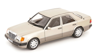 Mercedes-Benz 500 E W124 smoke silver 1:18 Norev