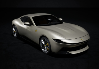 Ferrari Amalfi Abu Dhabi grey 1:43 B.B.R.