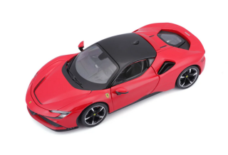 KIT - Ferrari SF90 Stradale Hybrid 2019 red 1:24 Bburago