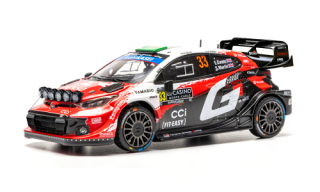 Toyota GR Yaris Rally1 #33 E.Evans/S.Martin Rallye Monte Carlo 2026 1:43 Ixo Models