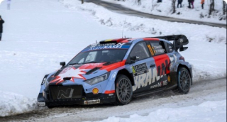 Hyundai i20 N Rally1 #11 T.Neuville/M.Wydaeghe Rallye Monte-Carlo 2026 1:43 Ixo Models