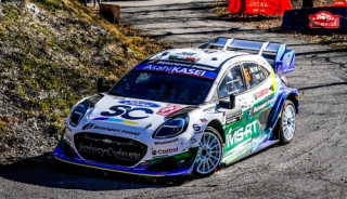 Ford Puma Rally1 #55 J.McErLean/E.Treacy Rallye Monte Carlo 2026 1:43 Ixo Models