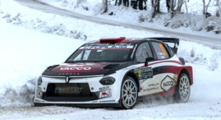 Lancia Ypsilon Rally2 HF Integrale #21 Y.Rossel/A.Dunand Rallye Monte Carlo 2026 1:43 Ixo Models
