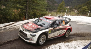 Lancia Ypsilon Rally2 HF Integrale #22 N.Gryazin/K.Aleksandrov Rallye Monte Carlo 2026 1:43 Ixo Models