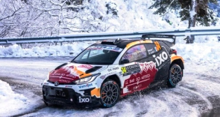 Toyota GR Yaris Rally2 #34 E.Delecour/S.De Castelli Rallye Monte Carlo 2026 1:43 Ixo Models