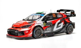 Toyota GR Yaris Rally1 #33 E.Evans/S.Martin Rallye Monte Carlo 2026 1:18 Ixo Models