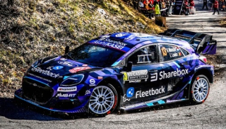 Ford Puma Rally1 #13 G.Munster/L.Louka Rallye Monte Carlo 2026 1:18 Ixo Models