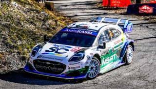 Ford Puma Rally1 #55 J.McErLean/E.Treacy Rallye Monte Carlo 2026 1:18 Ixo Models