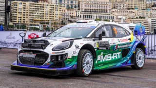 Ford Puma Rally1 #95 J.Armstrong/S.Birne Rallye Monte Carlo 2026 1:18 Ixo Models