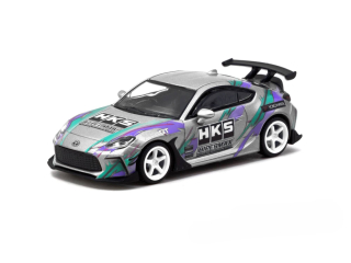 Toyota GR86 2024 In A HKS Limited Tin Can grey 1:64 Tarmac
