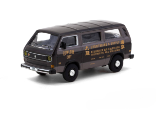 Volkswagen T3 Transporter GRS x Tarmac Works black/grey 1:64 Tarmac