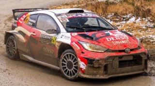 Toyota GR Yaris #25 Yamamoto/Fulton Rallye Monte Carlo 2026 1:43 Spark