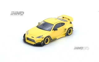 Toyota GT86 *Pandem* yellow 1:64 Inno Models