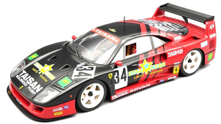 Ferrari F40 LM 2.9L Twin Turbo V8 Team Taisan #34 Reid/Condo JGTC 1995 1:18 Tecnomodel