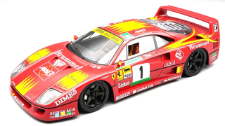 Ferrari F40 LM 2.9L Twin Turbo V8 Team Brummel #1 M.Schiattarella Supercar GT Season 1994 1:18 Tecnomodel
