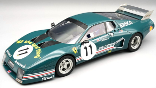 Ferrari 512BB LM 4.9L Team Rosso Racing #11 O'Rourke/Craft/Norman 6H Silverstone 1980 1:18 Tecnomodel