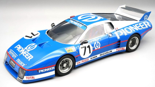 Ferrari 512BB LM 4.9L Team Charles Pozzi JMS Racing #71 Ballaut Lena/Andruet/Regout 24H Le Mans 1982 1:18 Tecnomodel